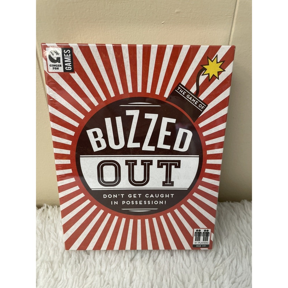 The Game of Buzzed‎ Out by Ginger Fox Games (2016) BRAND NEW & SEALED - Picture 2 of 4